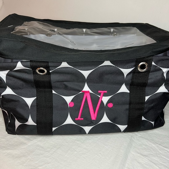 Thirty One - Lot Of 6 - 2 medium utility totes + 2 tops & 1 zipper & 1 cosmetic - Picture 9 of 12